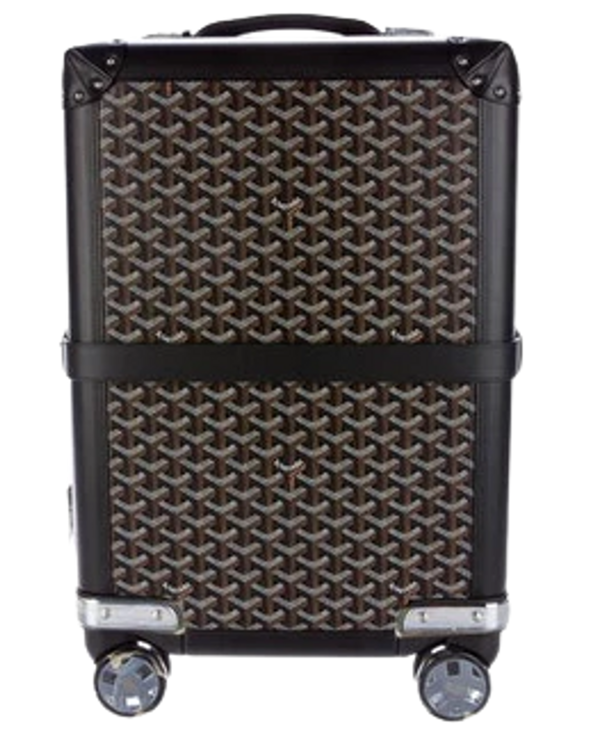 Goyard Aba Bourget Black Suitcase
