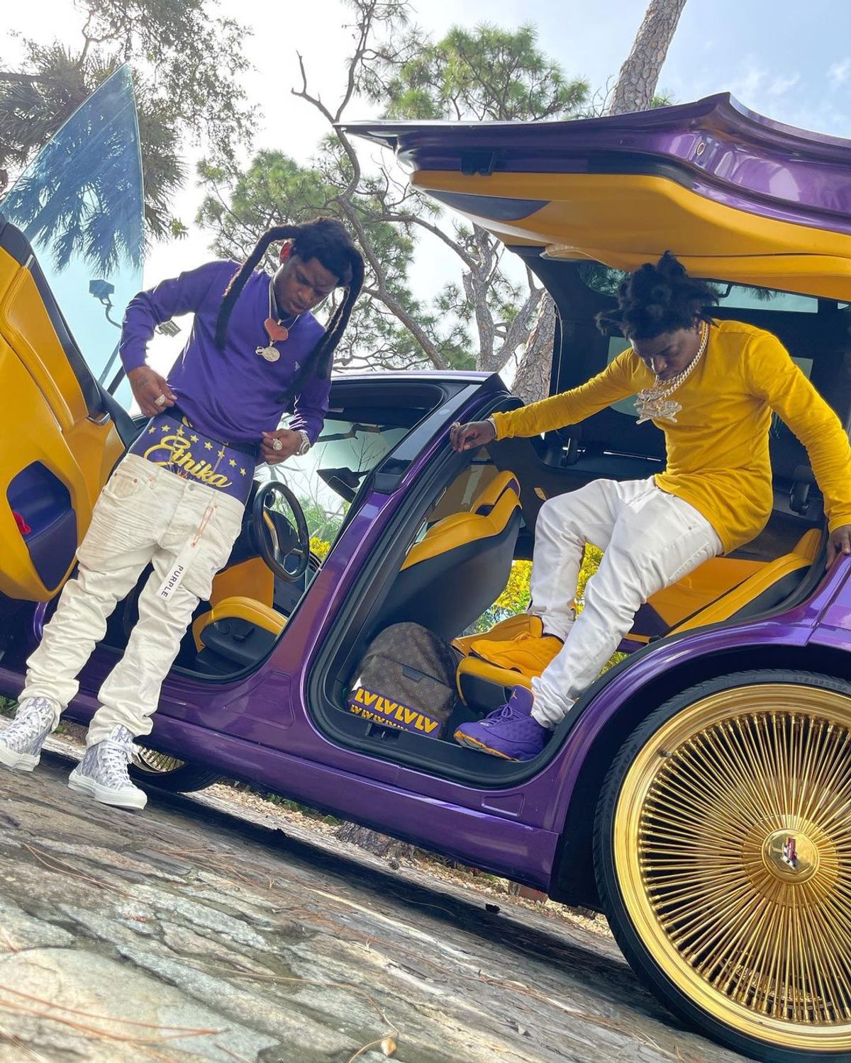 Kodak Black Outfit from August 24, 2021 WHAT’S ON THE STAR?