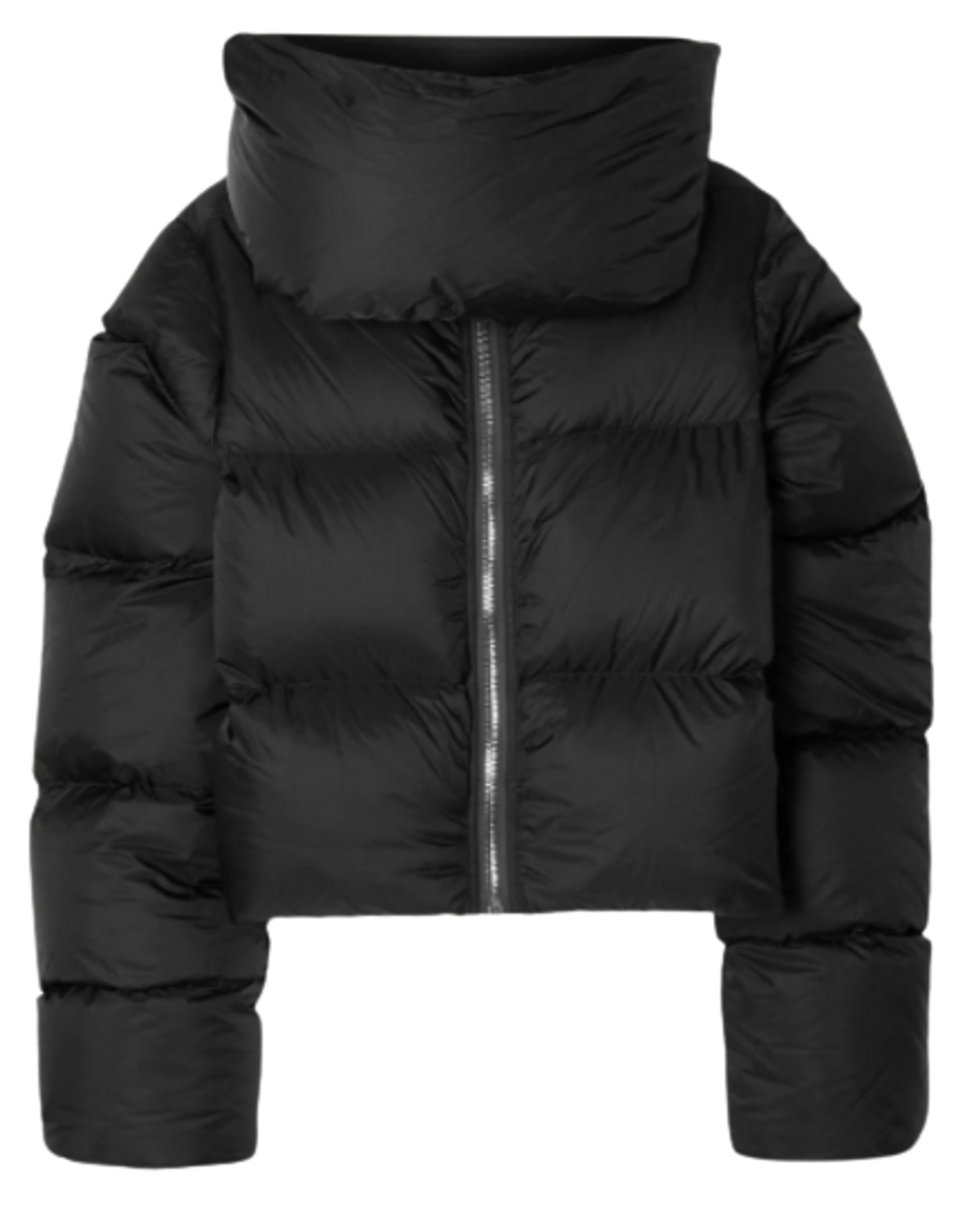 Rick Owens Cropped Quilted Shell Down Jacket