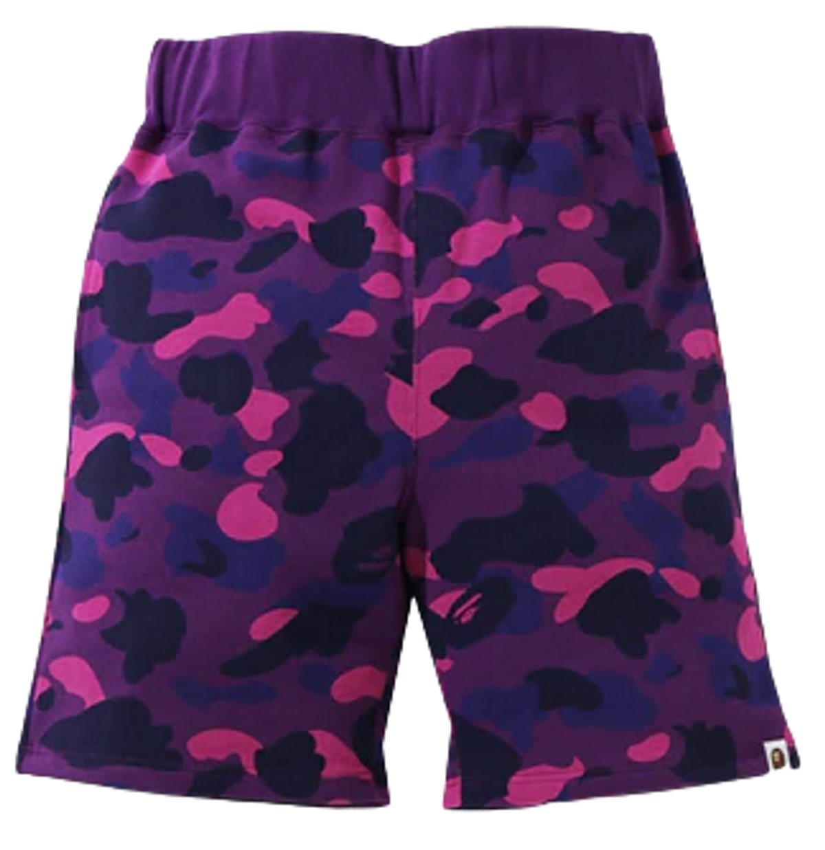 Bape Camo Sweat Purple Shorts