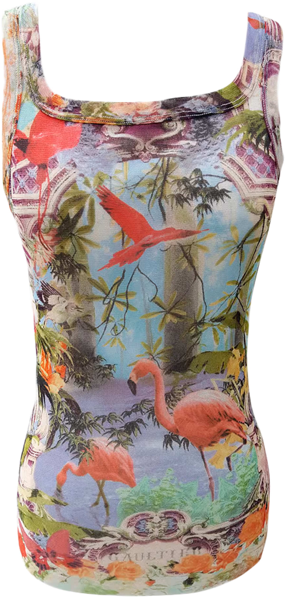 Jean Paul Gaultier Vest Multicolour Jersey