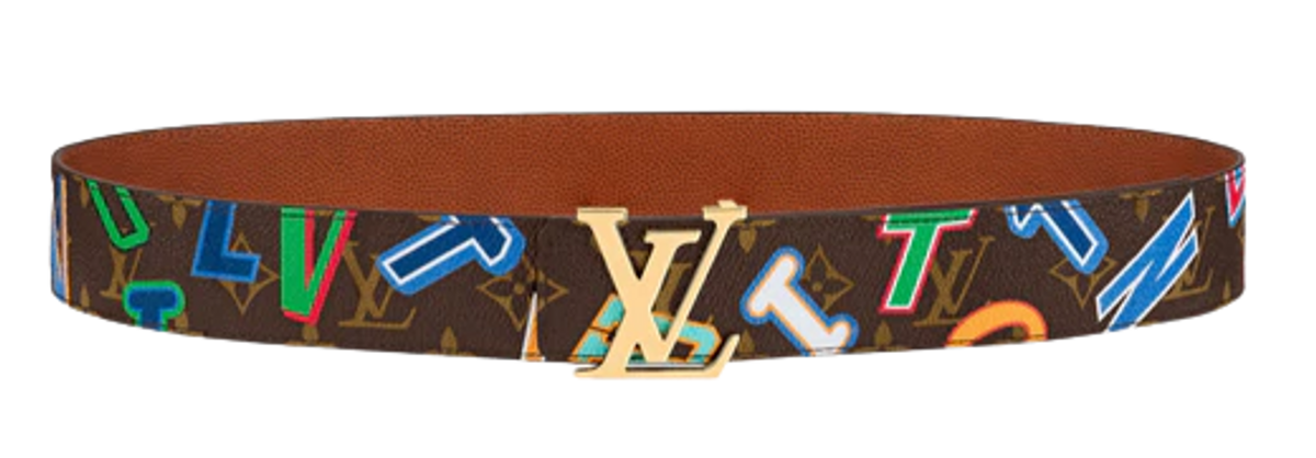Louis Vuitton × NBA Initiales Reversible 40 MM Monogram Brown Belt