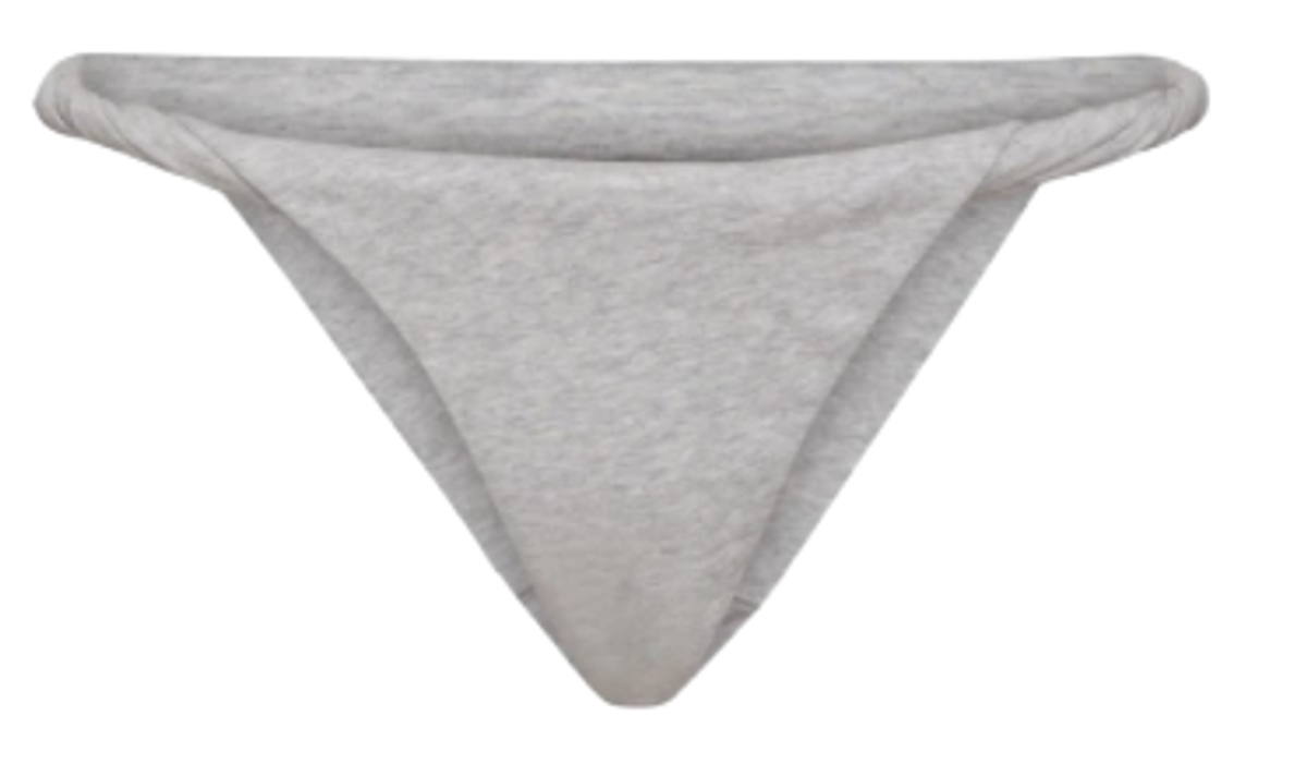Skims Twist Light Heather Grey Bikini WHAT’S ON THE STAR?