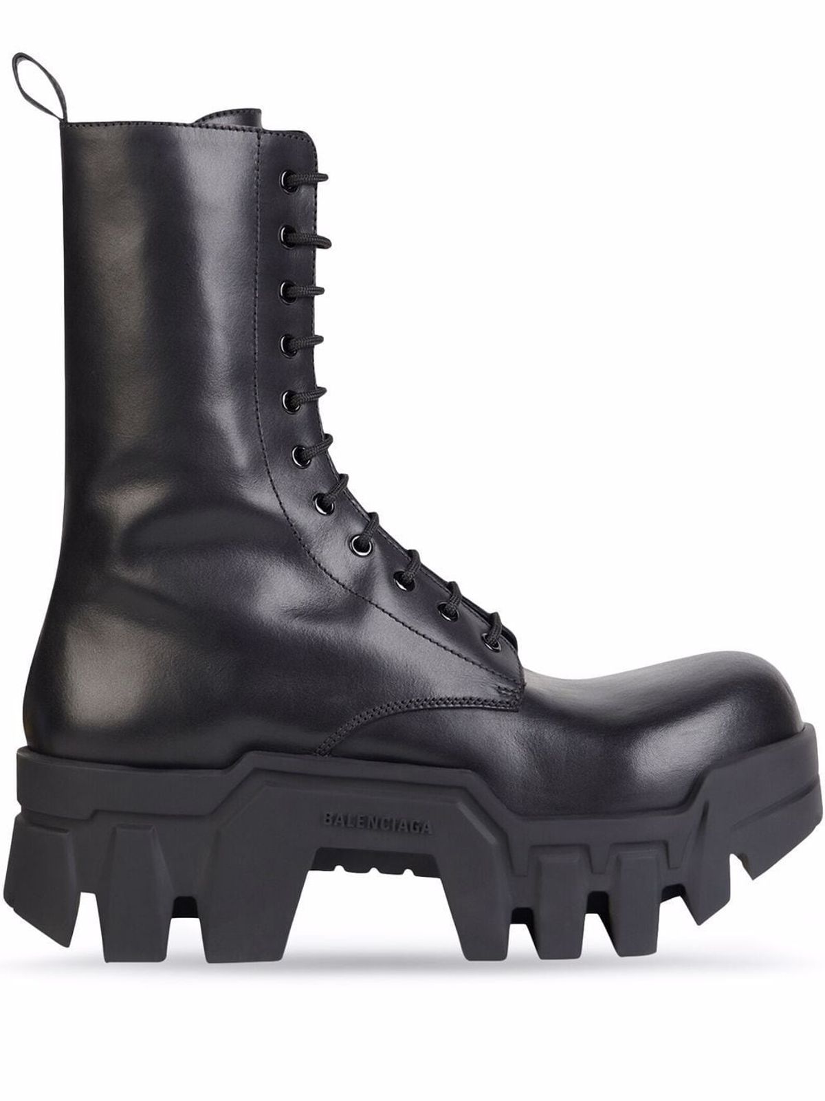 Balenciaga Bulldozer Lace-Up Boots