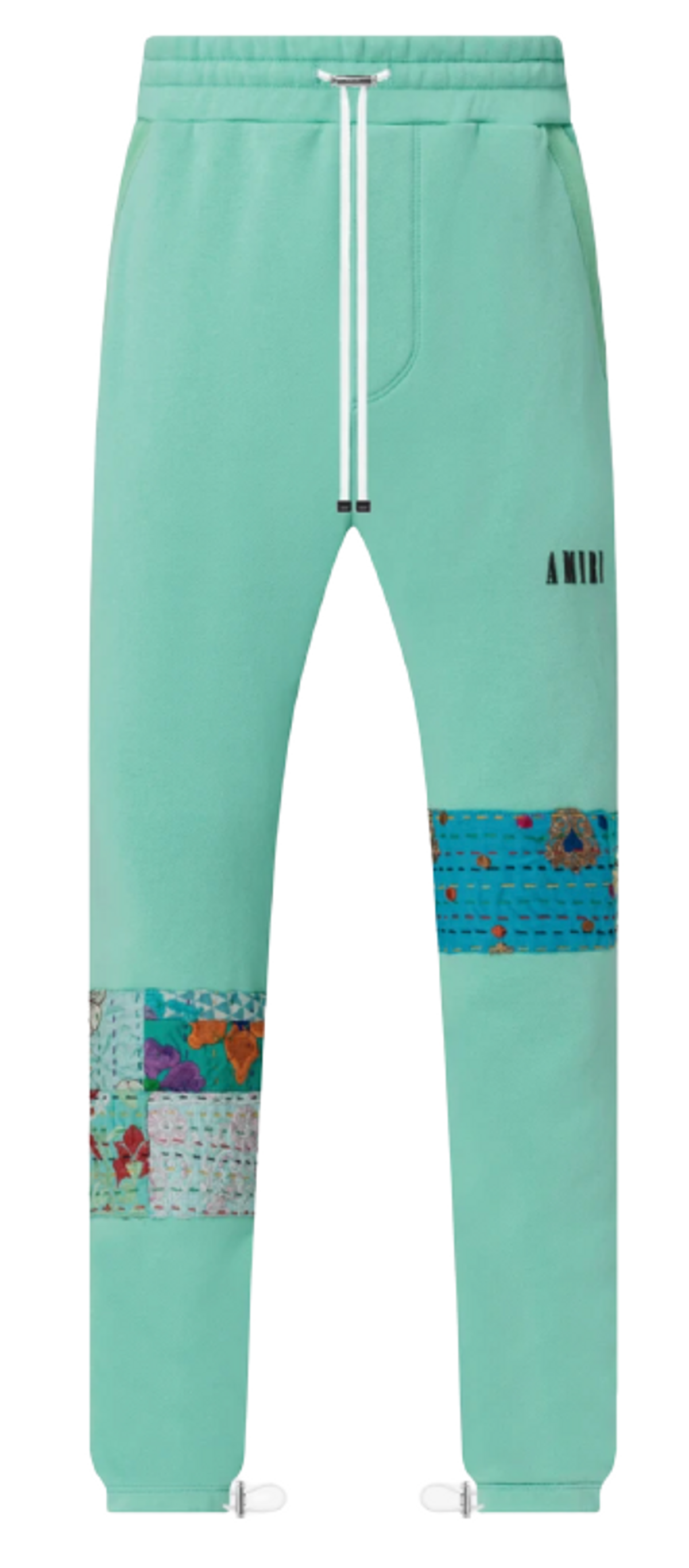 Amiri Vintage Quilt Art Patch Milt Sweatpants