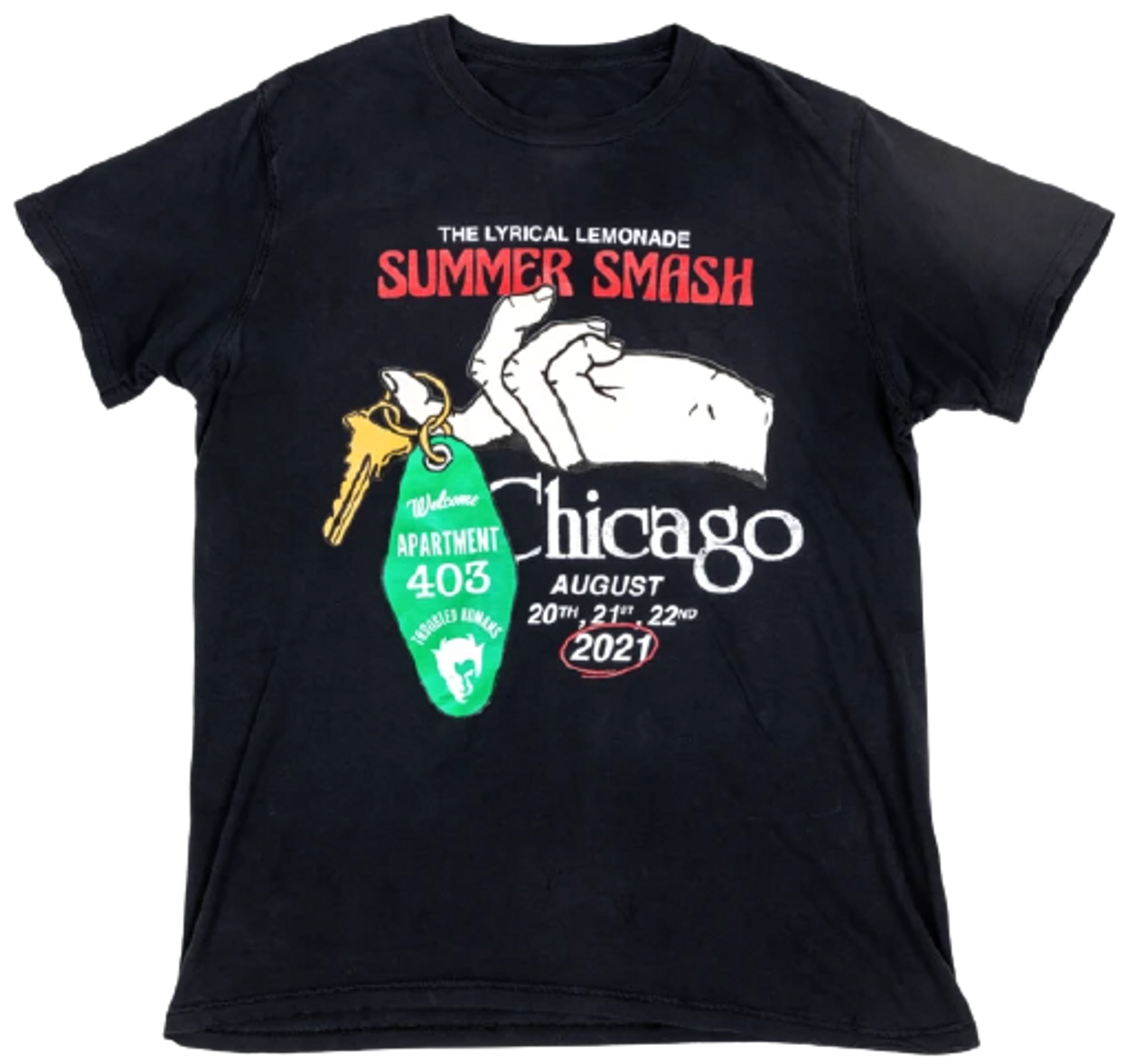 Troubled Humans × Apartment 403 Lyrical Lemonade Summer Smash T-shirt