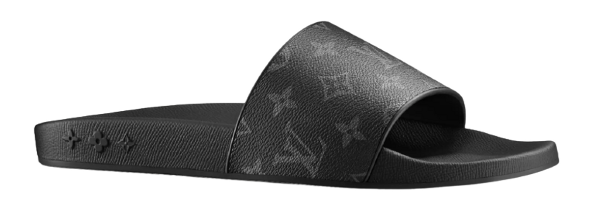 Louis Vuitton Waterfront Black Mules