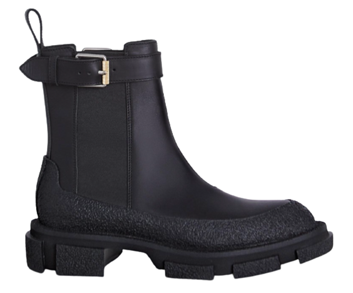 Dion Lee Gao Chelsea Unisex Black Boots