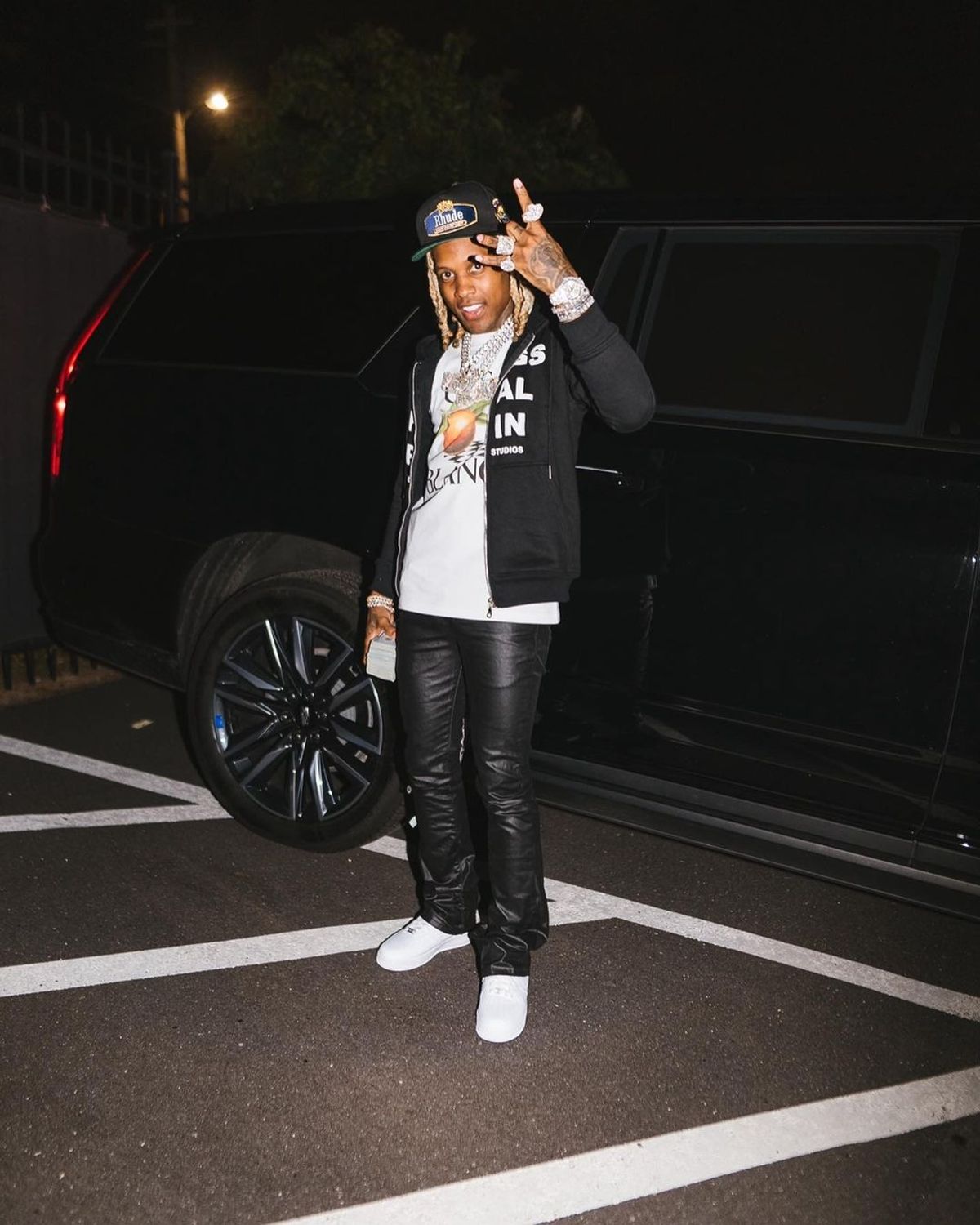 Lil Durk Outfit from September 8, 2021 WHAT’S ON THE STAR?