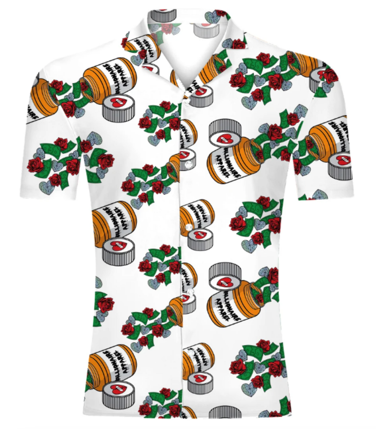 Billionaire Apparel Its A Rich Feeling White Silk Shirt