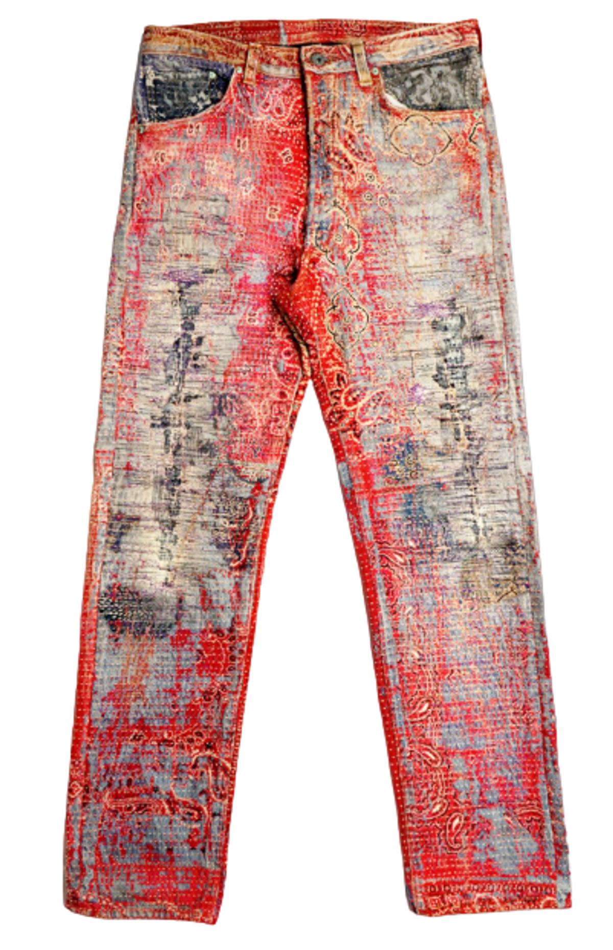 Proleta Re Art Crazy Distressed Jeans