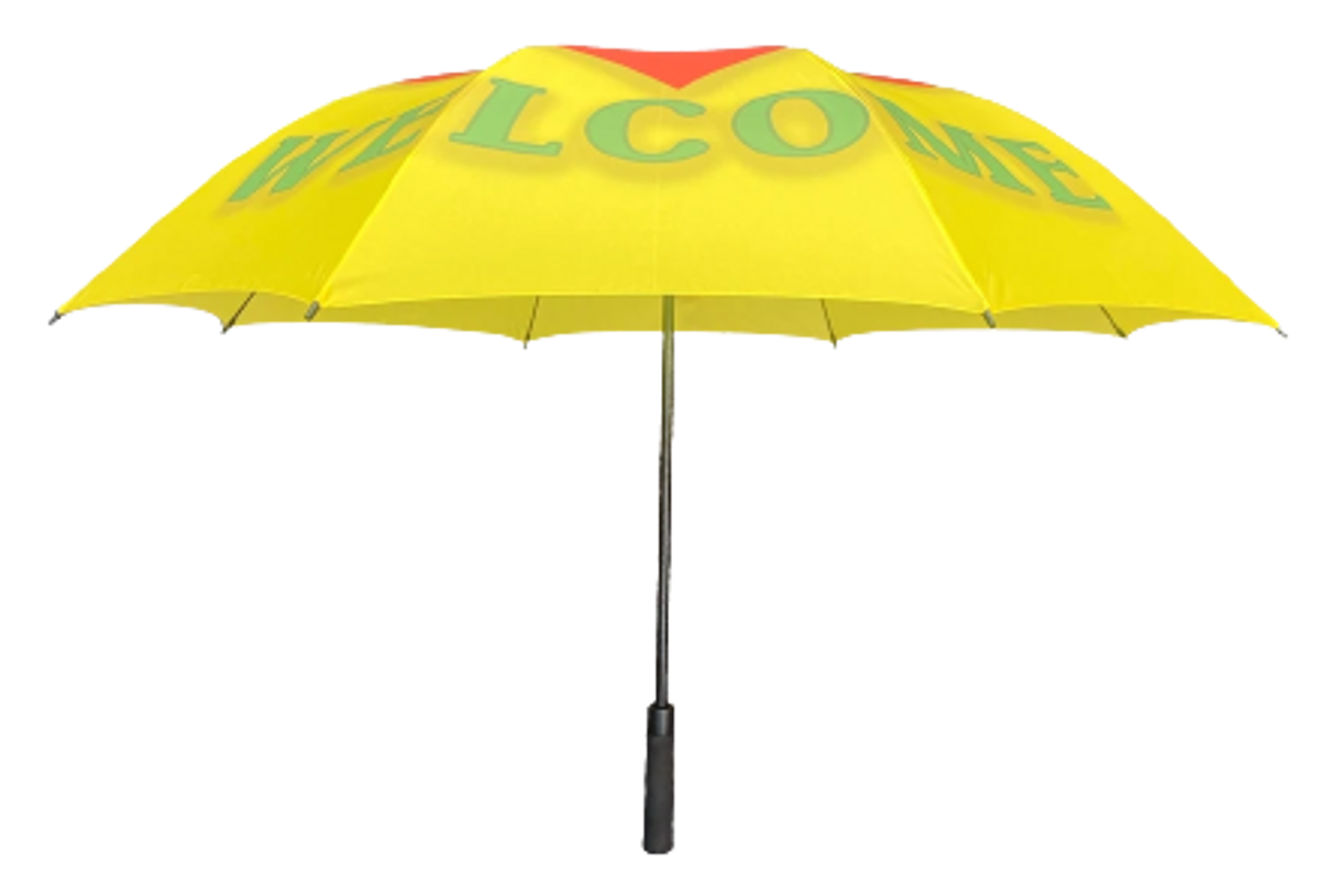 All Friends Welcome Umbrella Eggroll
