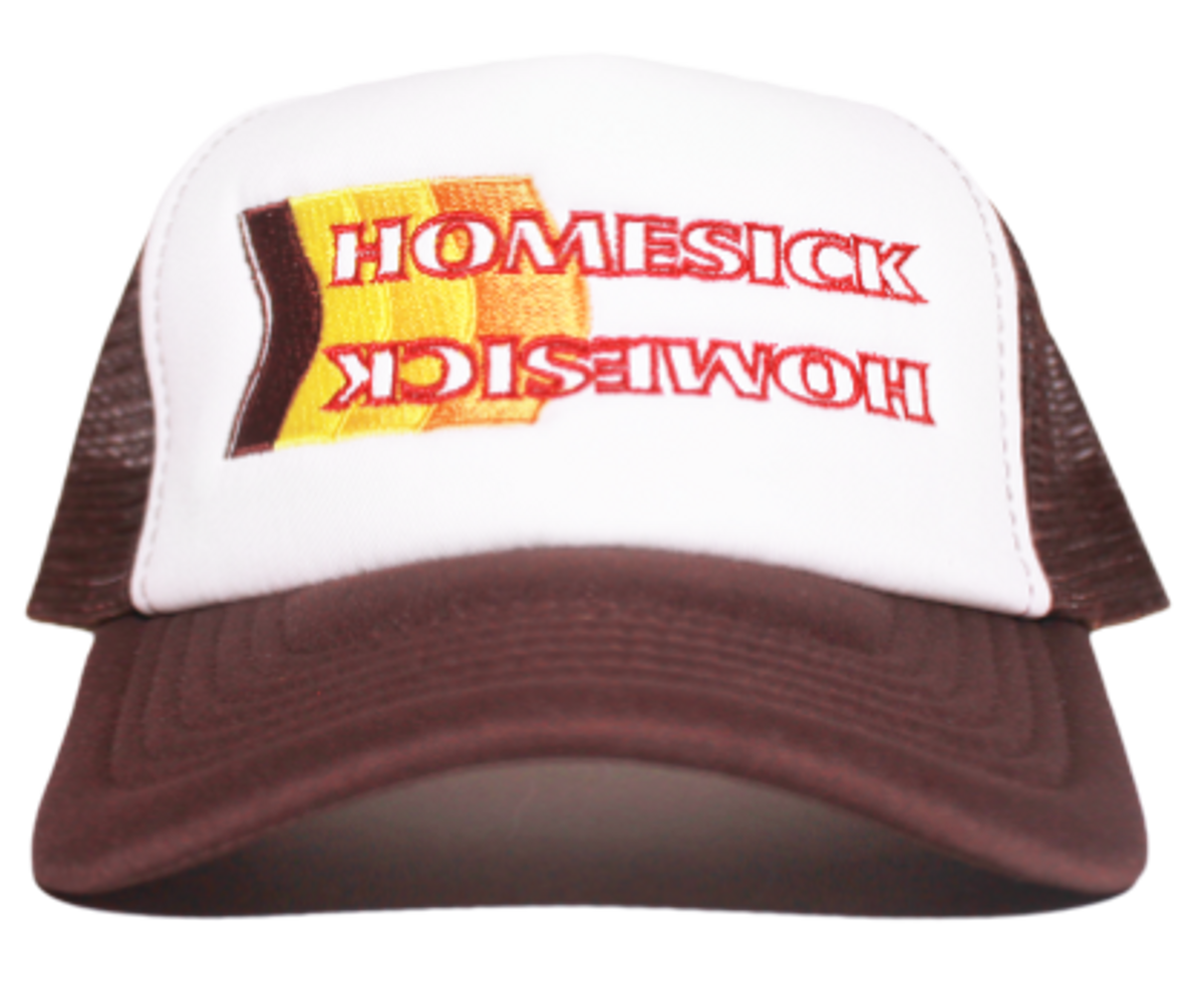 Homesick Monster Trucker Brown Cap