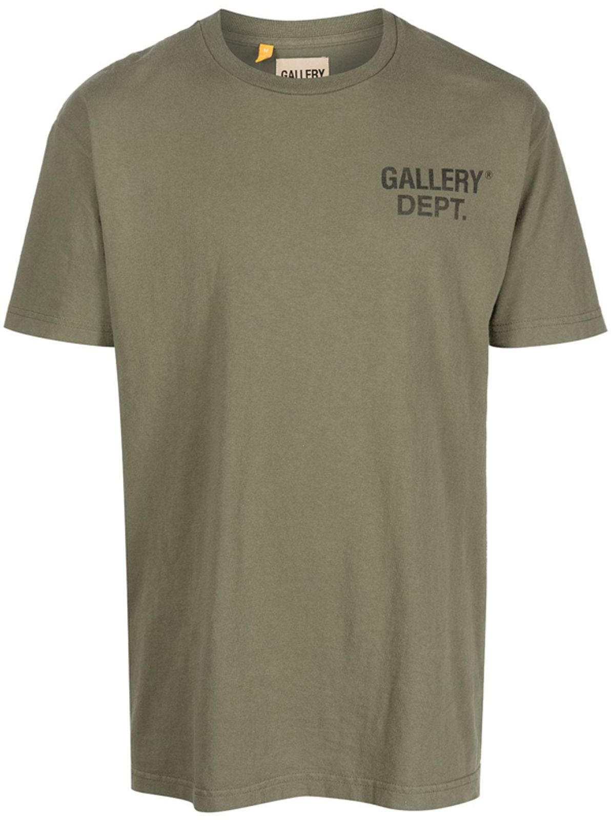Gallery Dept. Logo-Print Cotton-Jersey Green T-Shirt