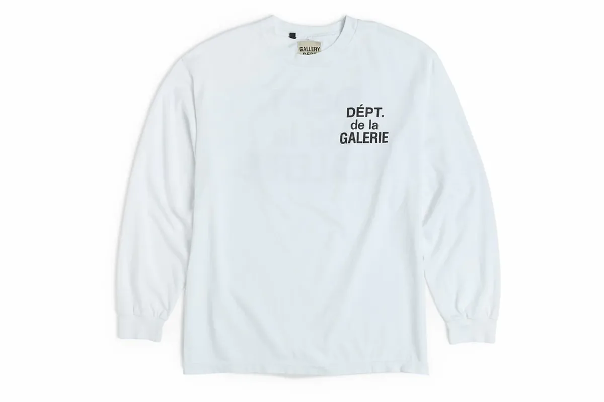 Gallery Dept. French Souvenir White Long Sleeve T-Shirt