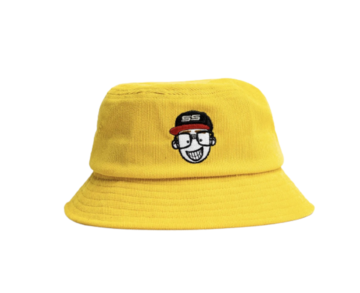 Secret Scientist Yellow Bucket Hat