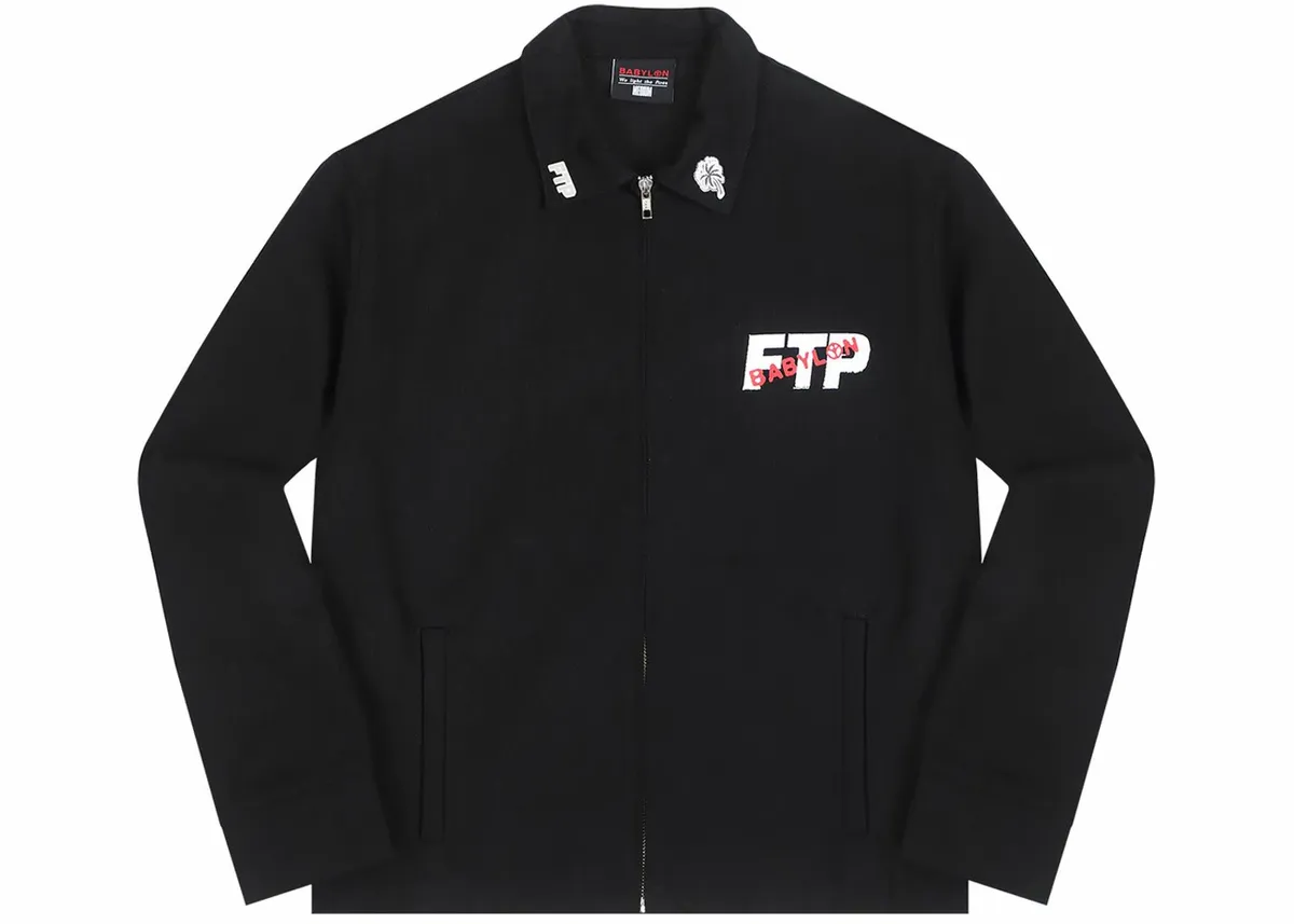 Fuck The Population × Babylon Infantry Work Black Jacket