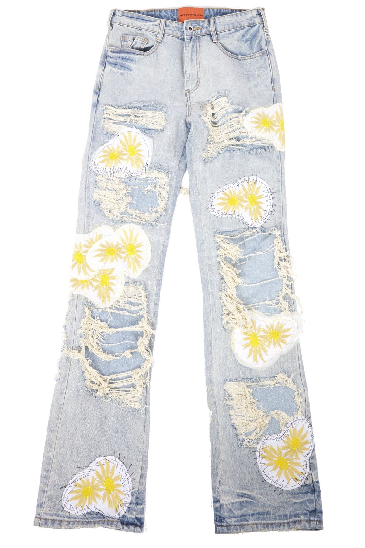 Who Decides War Distressed Daisy Jeans | WHAT’S ON THE STAR?