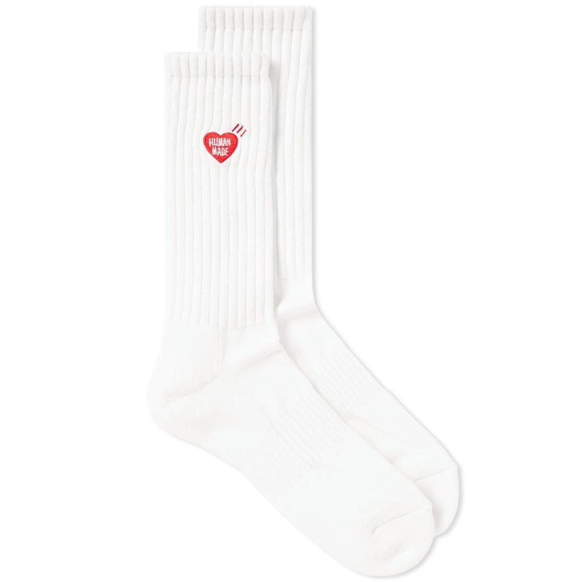 Human Made Human Made Pile White Socks