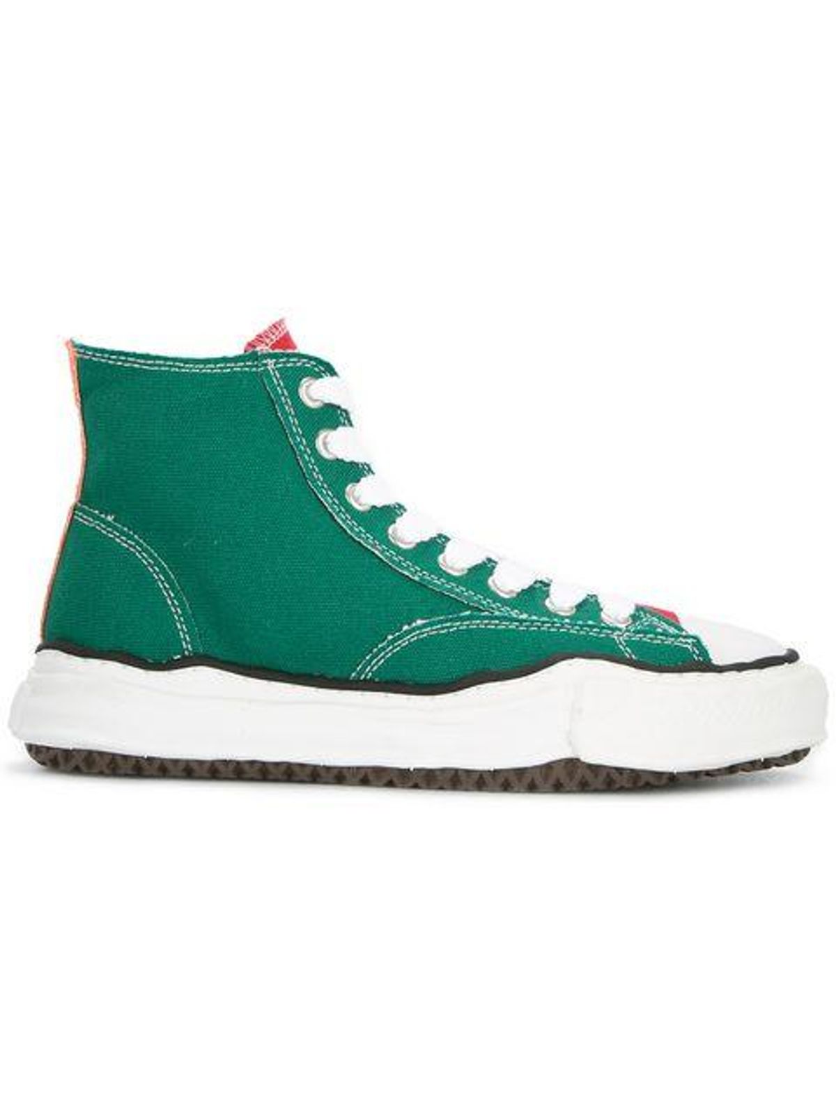 Maison Mihara Yasuhiro Original Sole Hi-top Sneakers In Multicolour