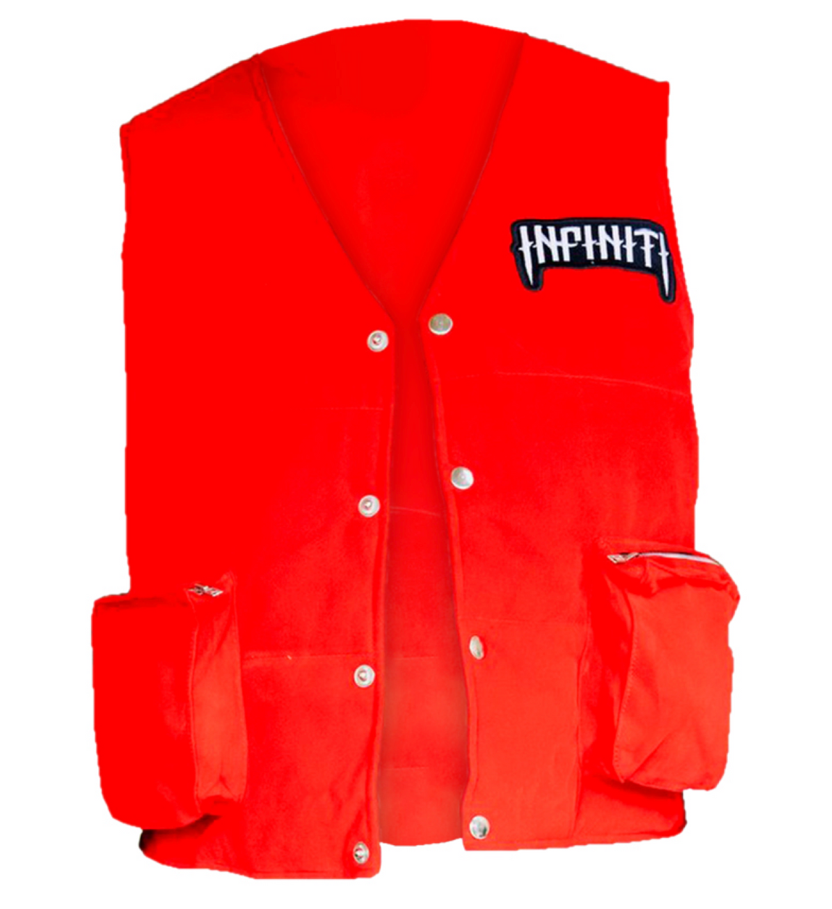 Infiniti Pocket Red Velvet Infiniti Vest