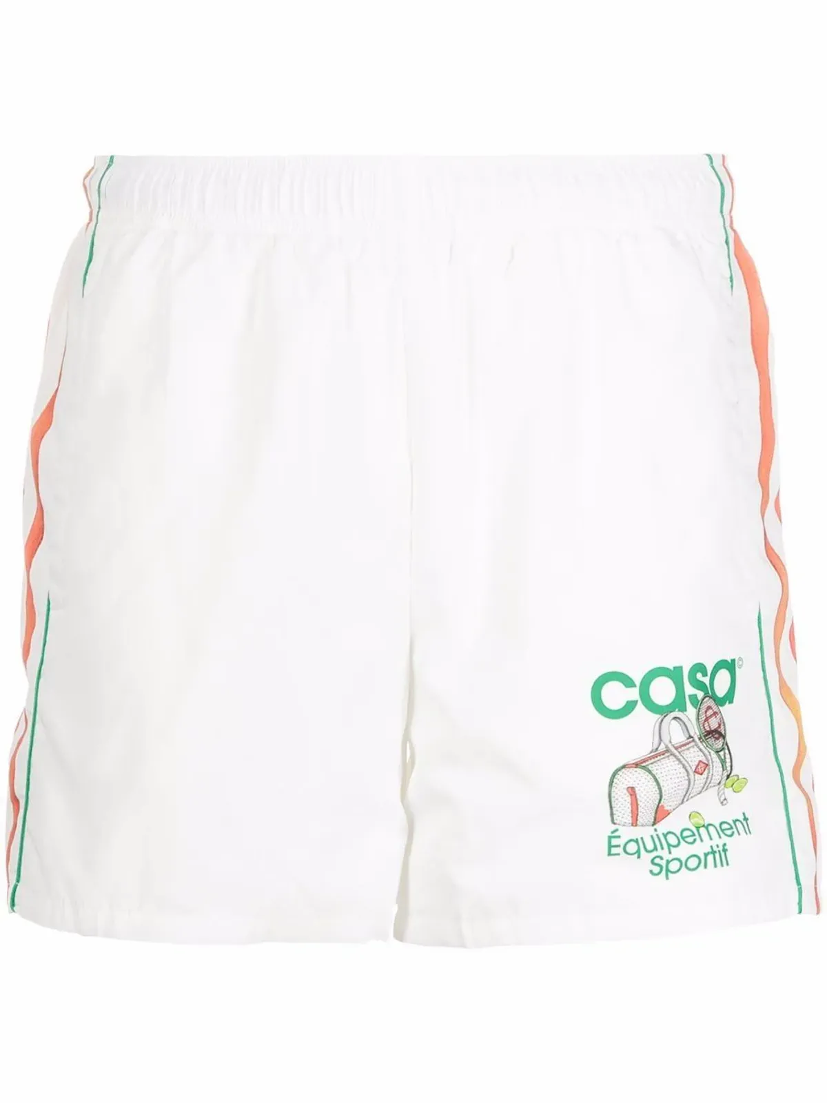 Casablanca Equipment White Tracksuit Sweatshorts