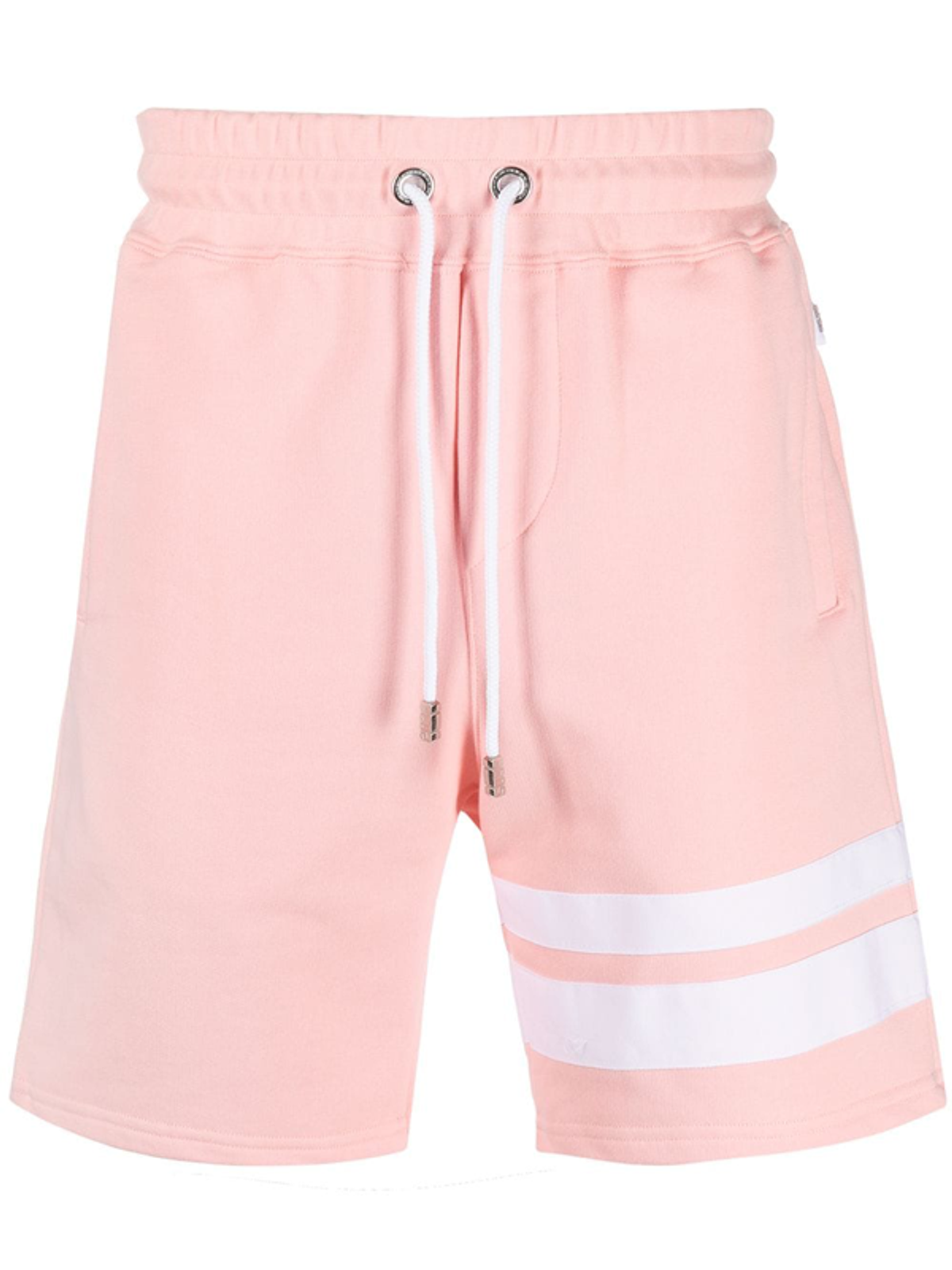 GCDS StripePrint Drawstring Pink Track Shorts WHAT’S ON THE STAR?