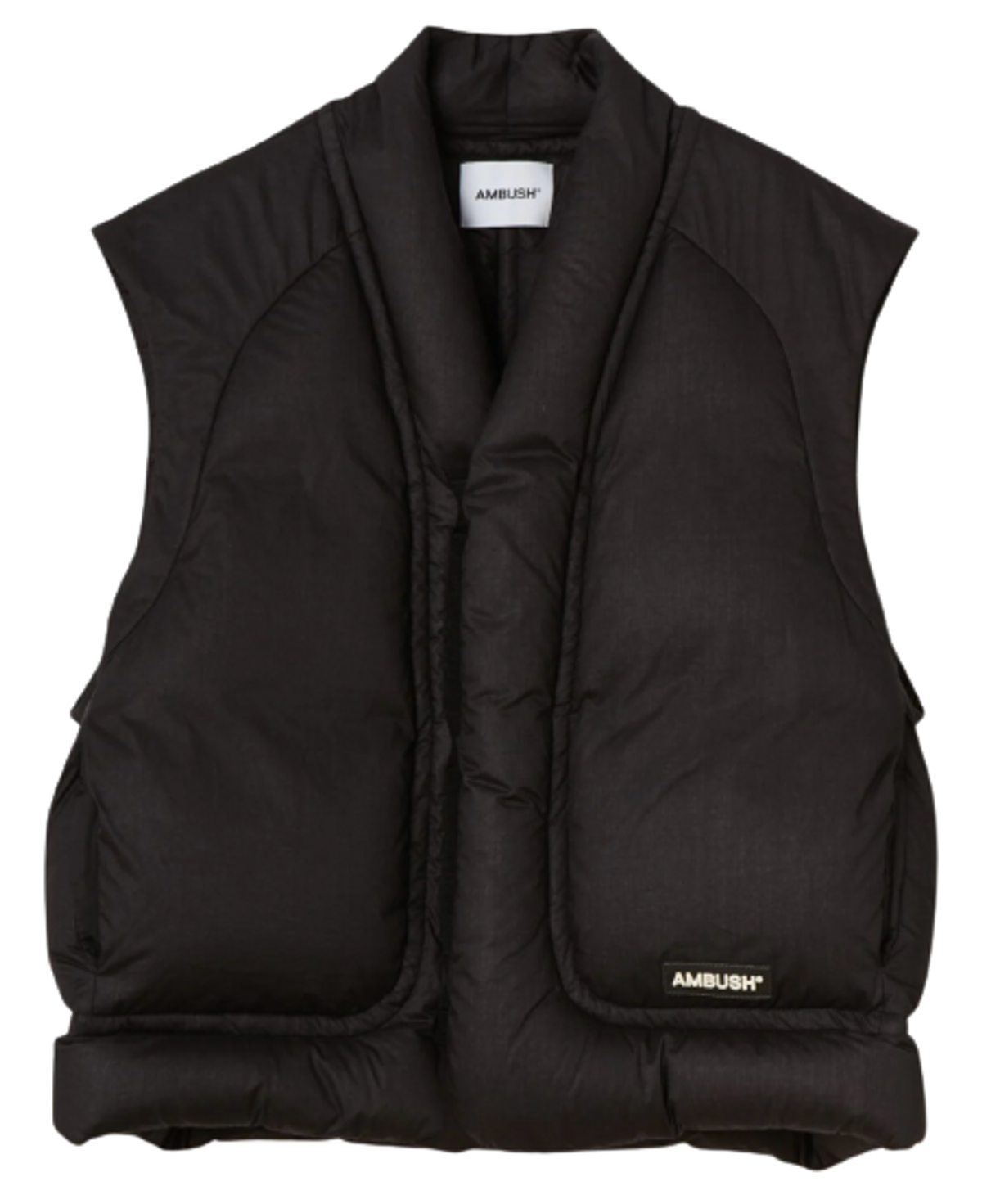 Ambush Black Kimono Down Vest