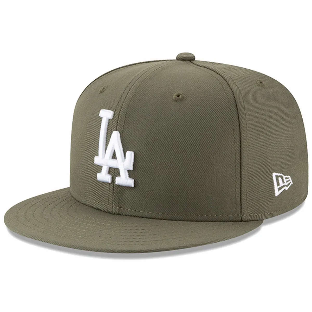 New Era Los Angeles Dodgers Fashion Color Basic 59FIFTY Green Fitted Cap