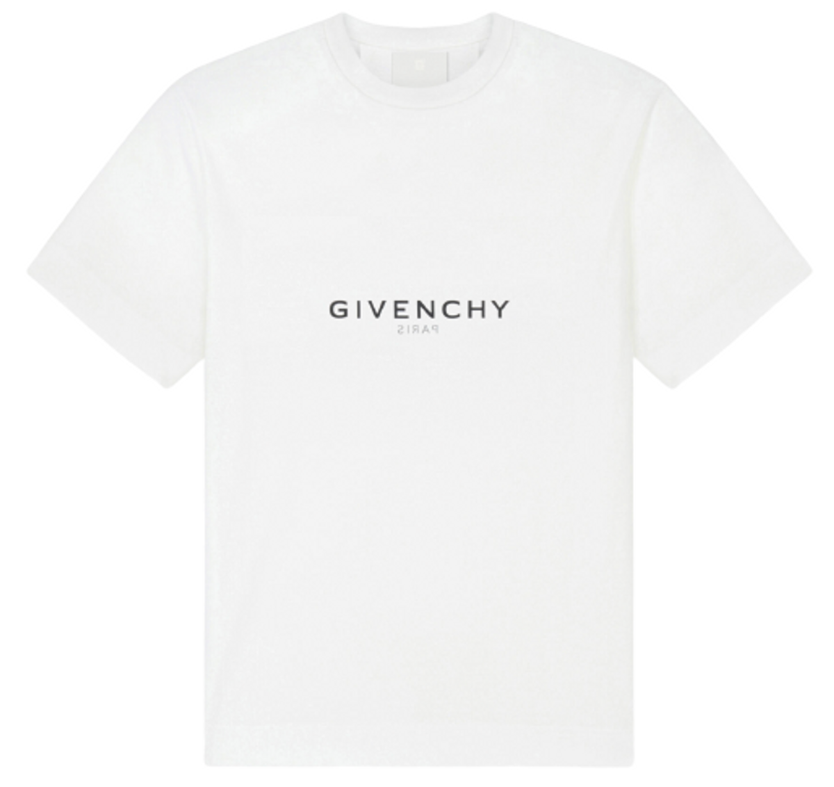 Givenchy Reverse Logo White Oversized T-Shirt