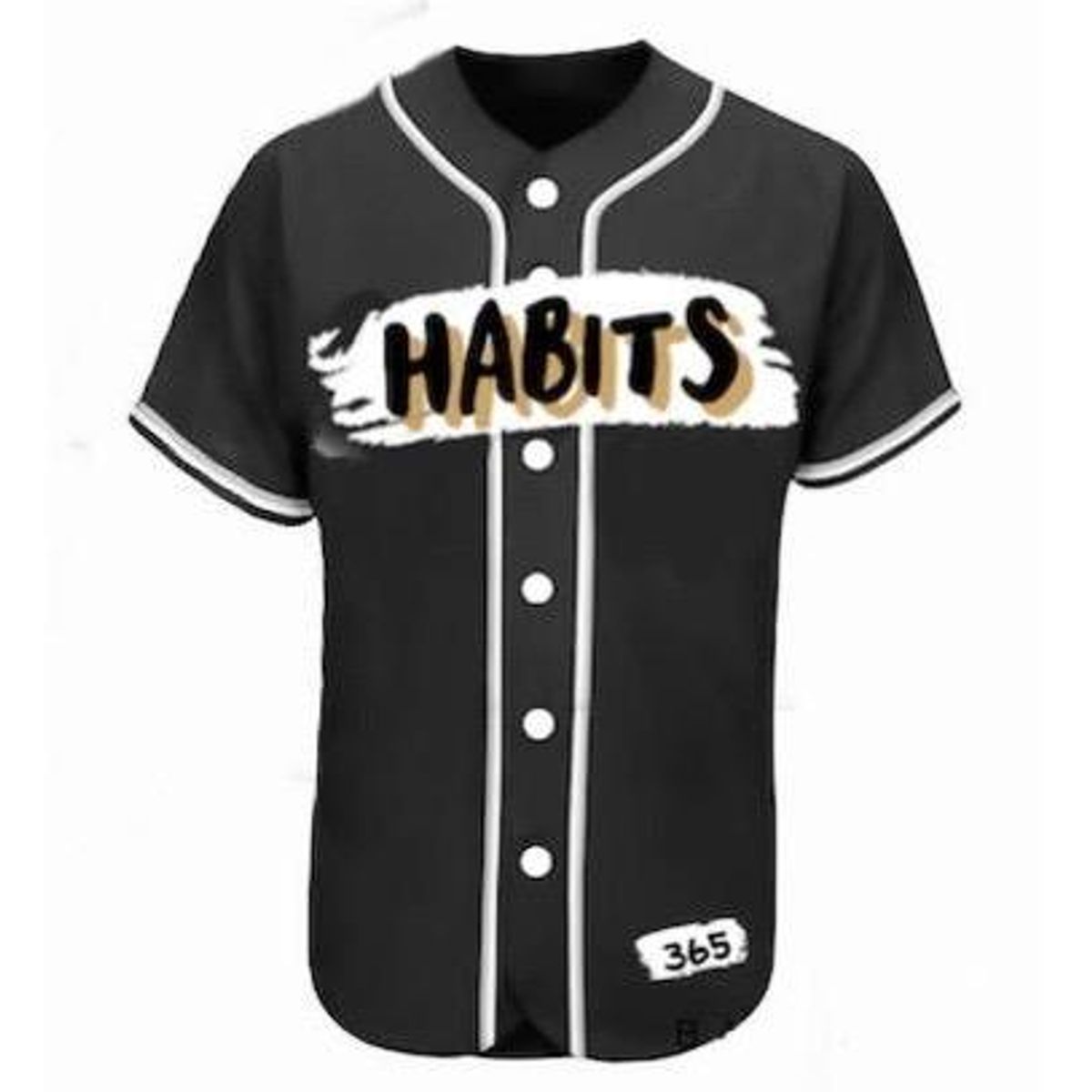 Habits 365 Moonshot Baseball Jersey