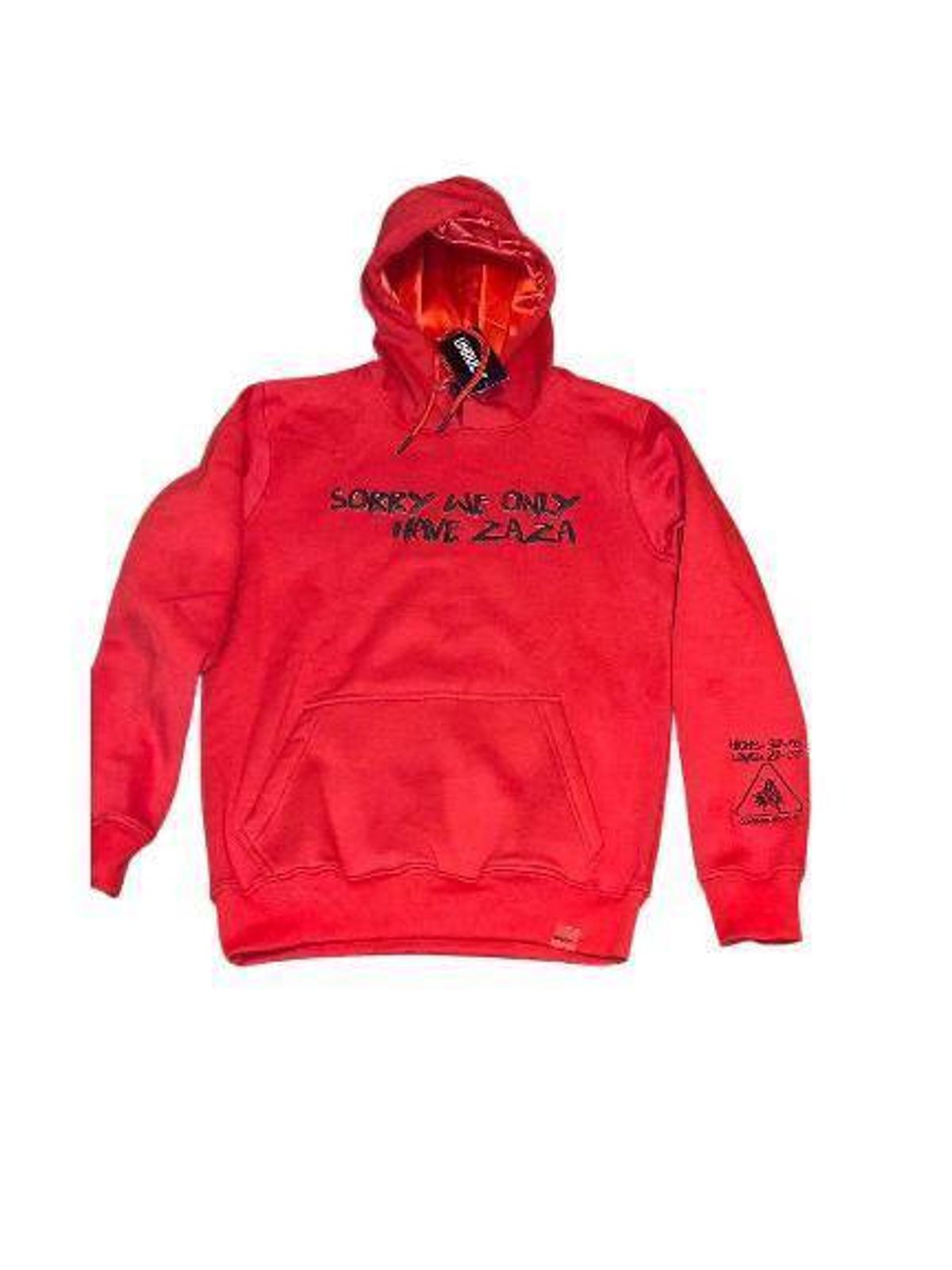 Unruly Hustle Uh Zaza Red Hoodie