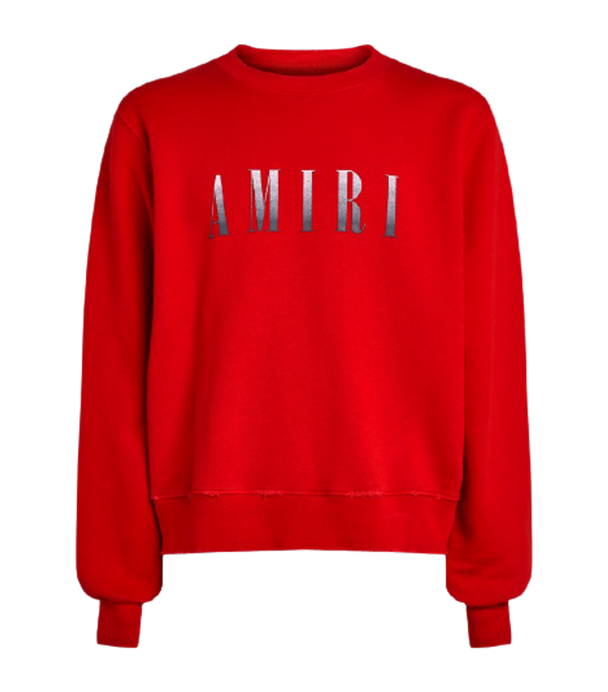 Amiri Red Contrasting Logo Sweatshirt