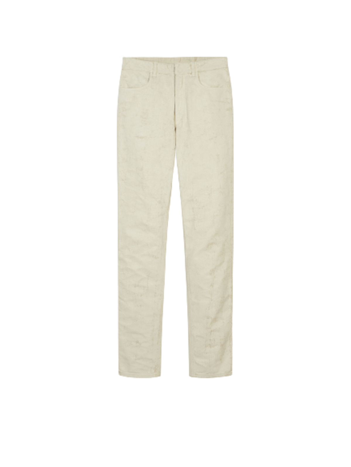 Givenchy Crackled Painted Slim Fit Jeans
