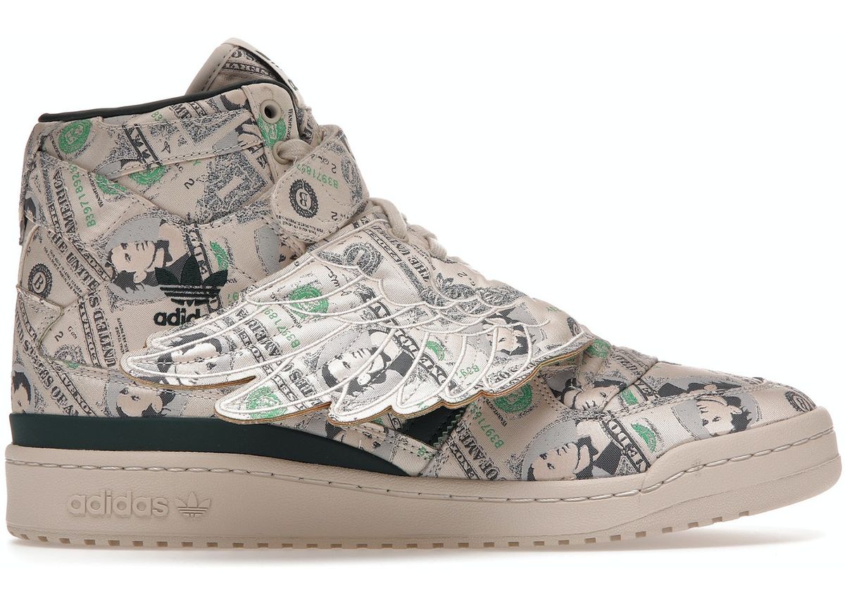 Adidas × Jeremy Scott Forum Wings 1.0 Money Sneakers