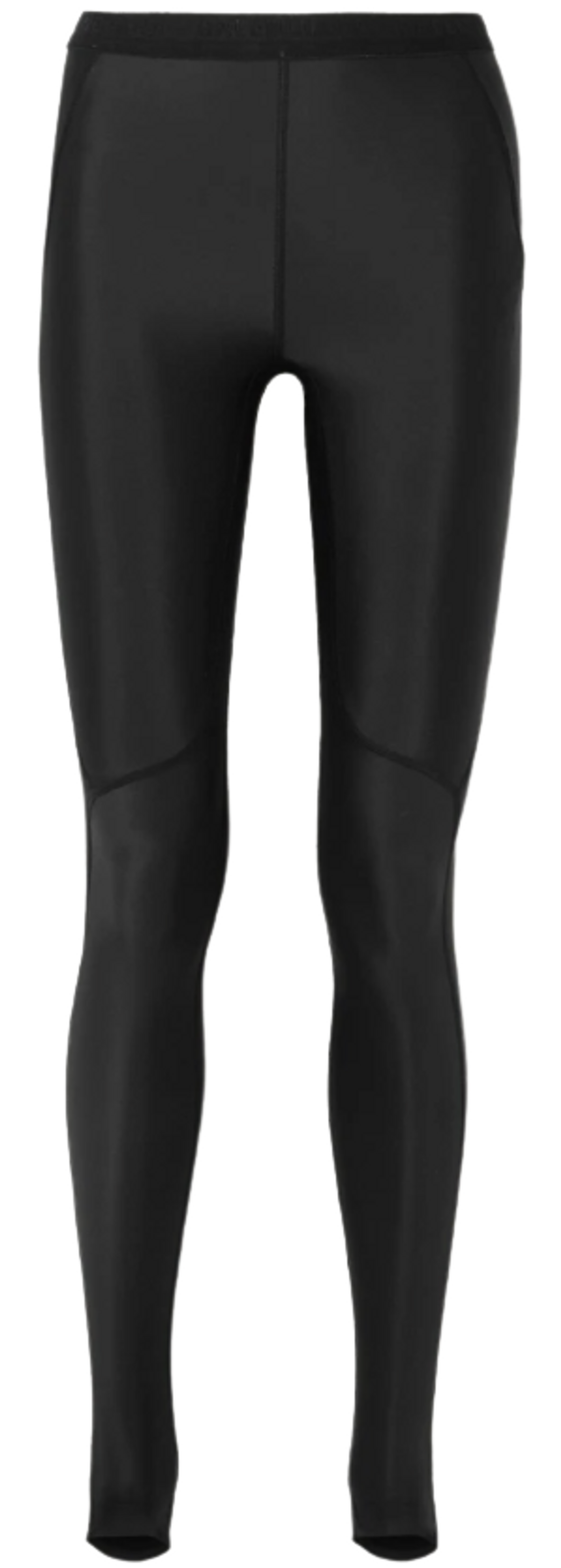 Balenciaga Mid-Rise Stretch-Jersey Black Leggings