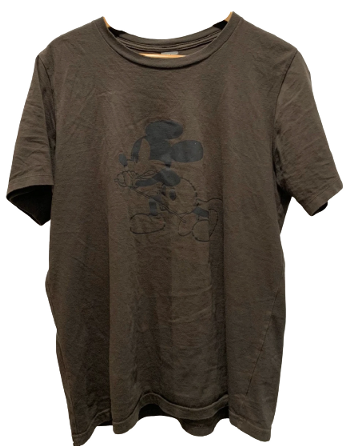 Number (N)ine Brown Mickey Mouse T-Shirt