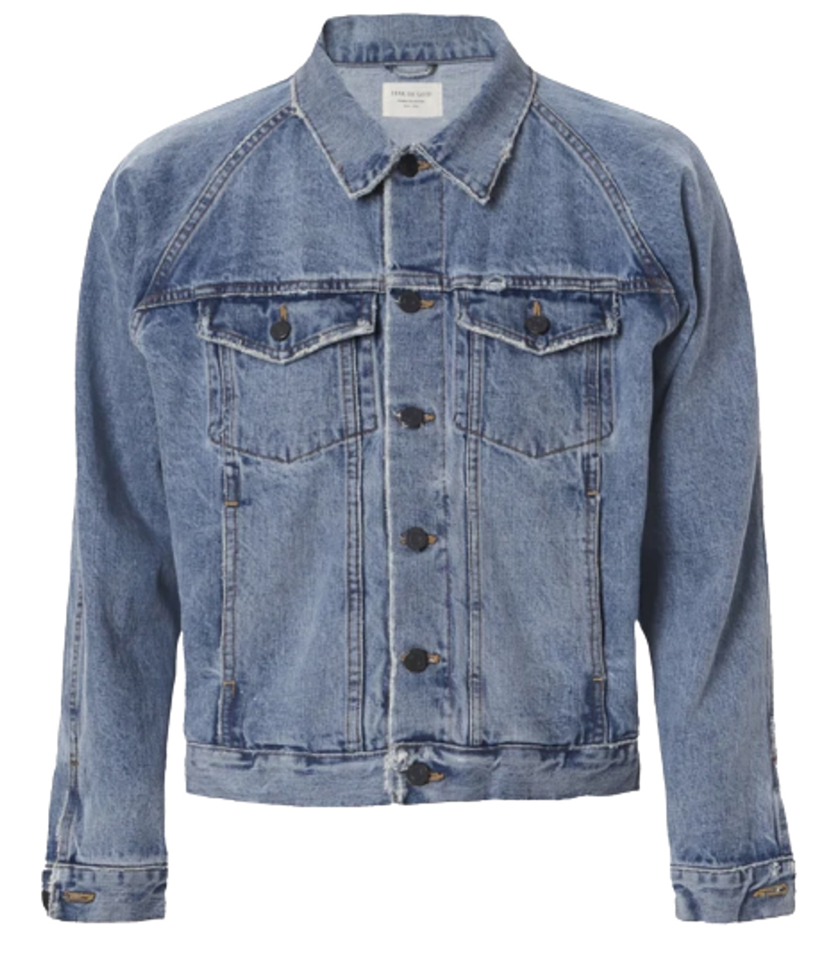 Fear of God Denim Raglan Trucker Jacket