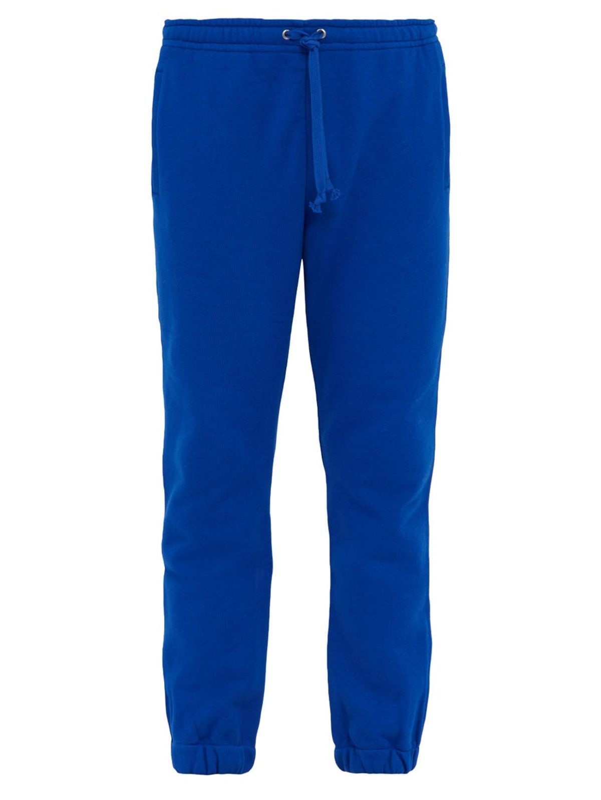 Gucci Blue Side Stripe Cotton Track Pants
