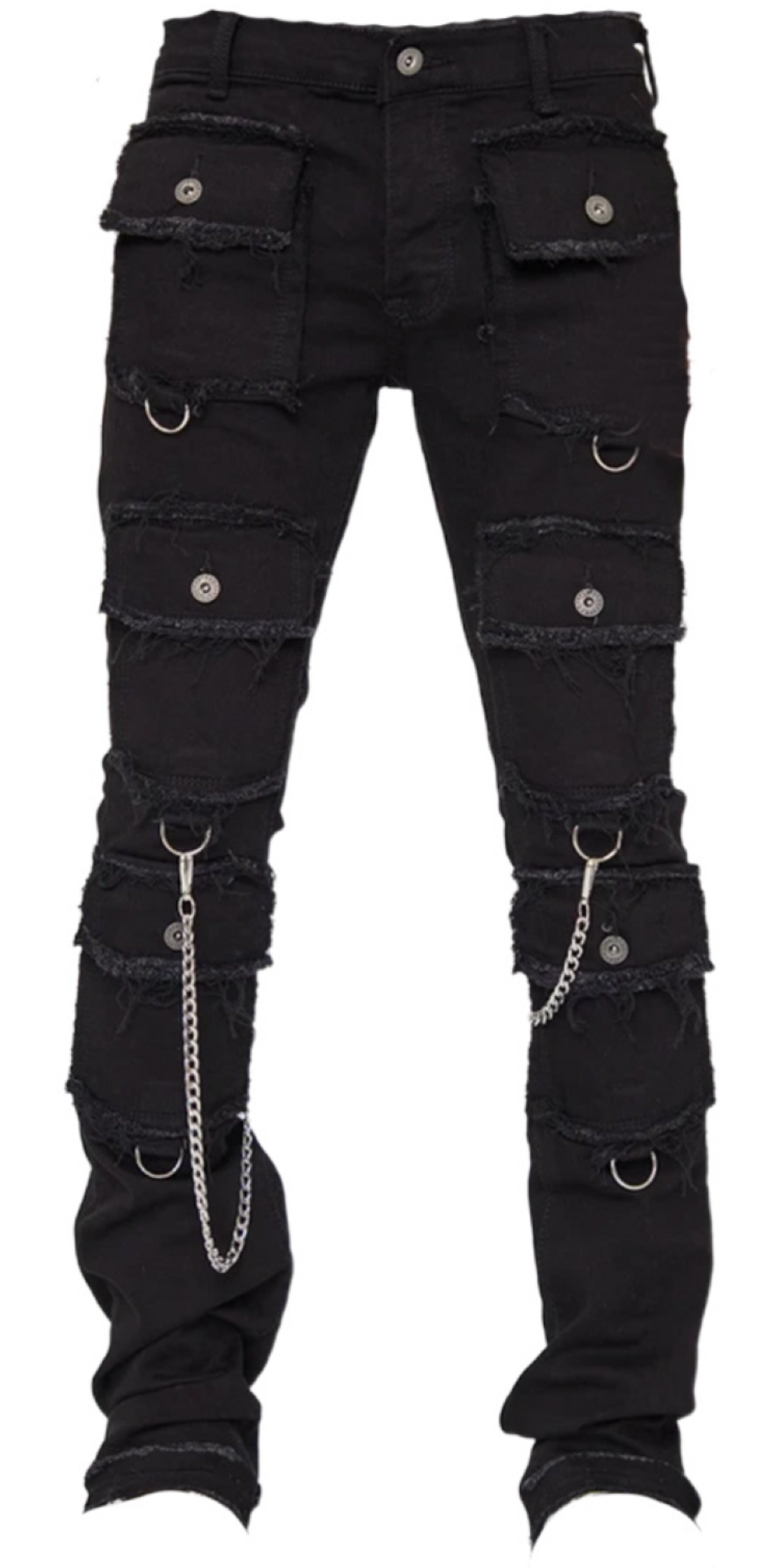 Valabasas Stacked Hybird Nero Jeans