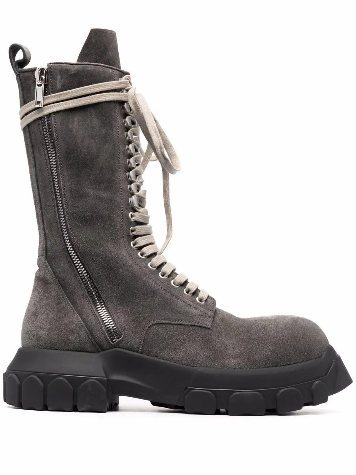 Rick Owens Tractor Suede Boots