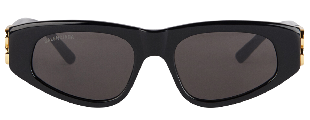 Balenciaga Dynasty D-Frame Black Acetate Sunglasses