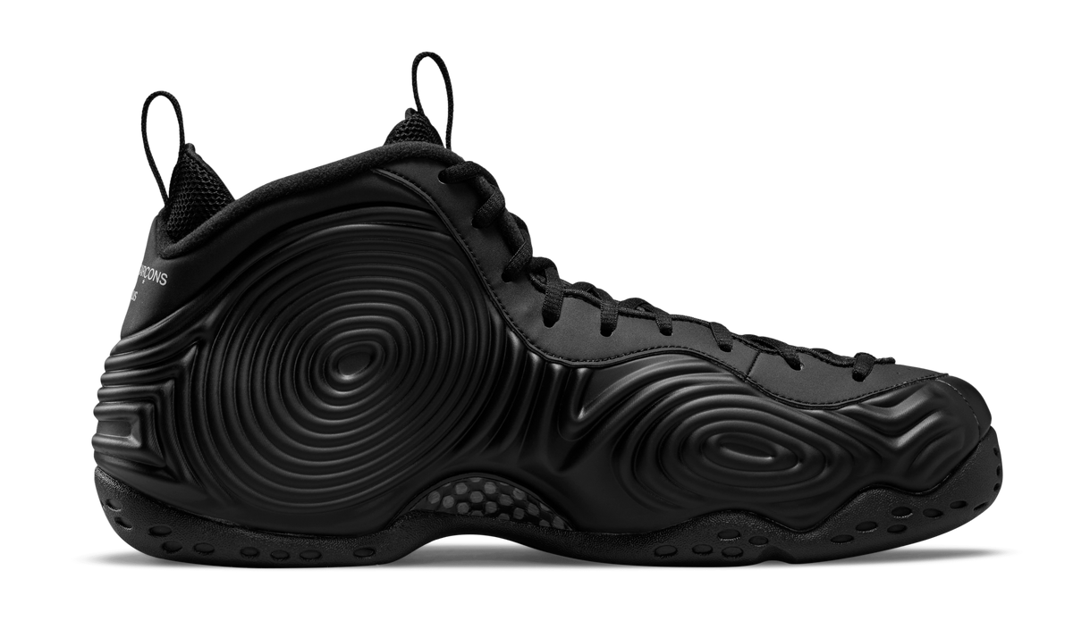 Nike × Comme Des Garcons Air Foamposite One Black Sneakers
