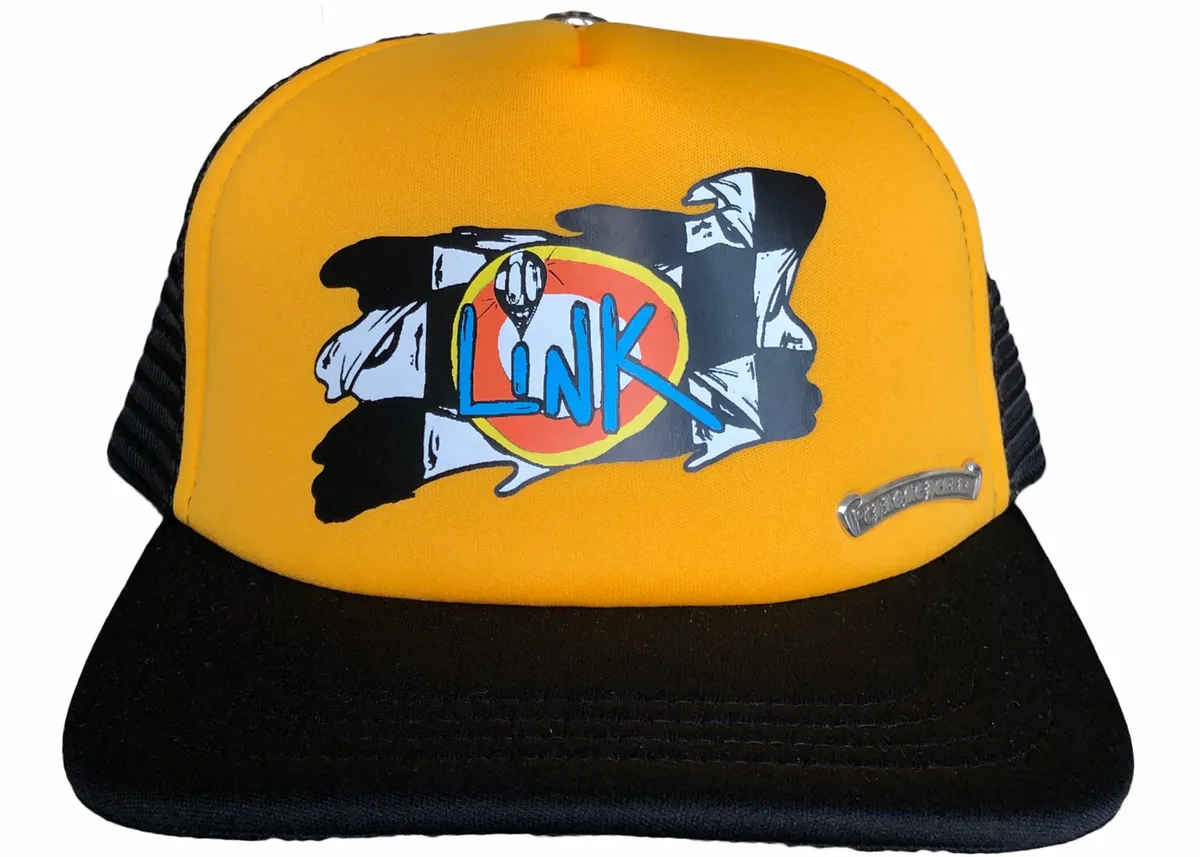 Chrome Hearts × Matty Boy Sex Records Link Black/Yellow Trucker Cap
