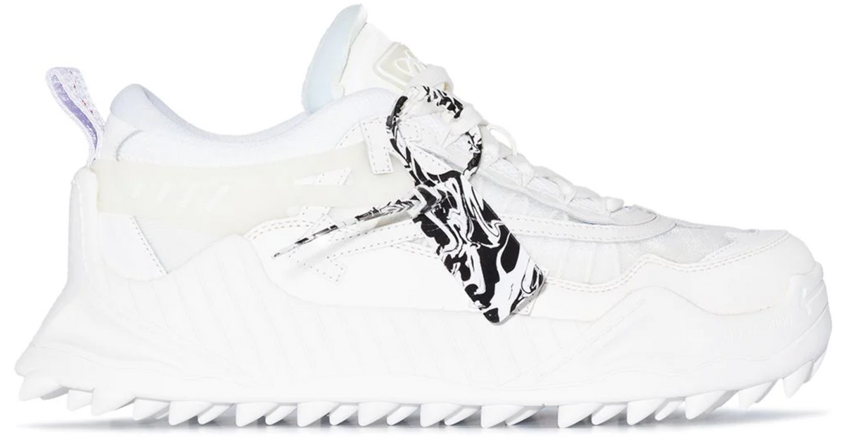 Off-White Odsy-1000 Low-Top White Sneakers