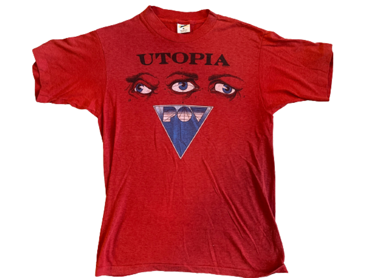 Vintage Todd Rundgren Utopia 1983 POV Vintage T-Shirt | WHAT’S ON THE STAR?