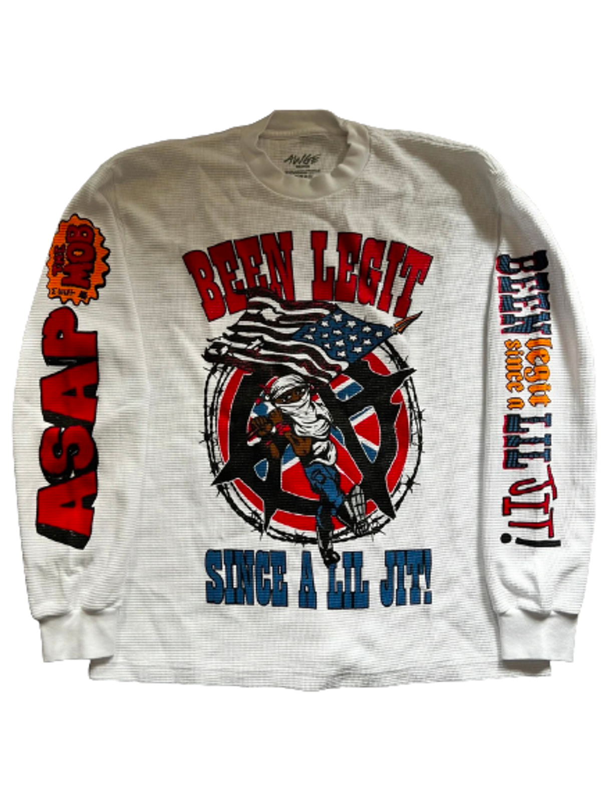Complexcon × AWGE Been Legit Thermal Long Sleeve T-Shirt