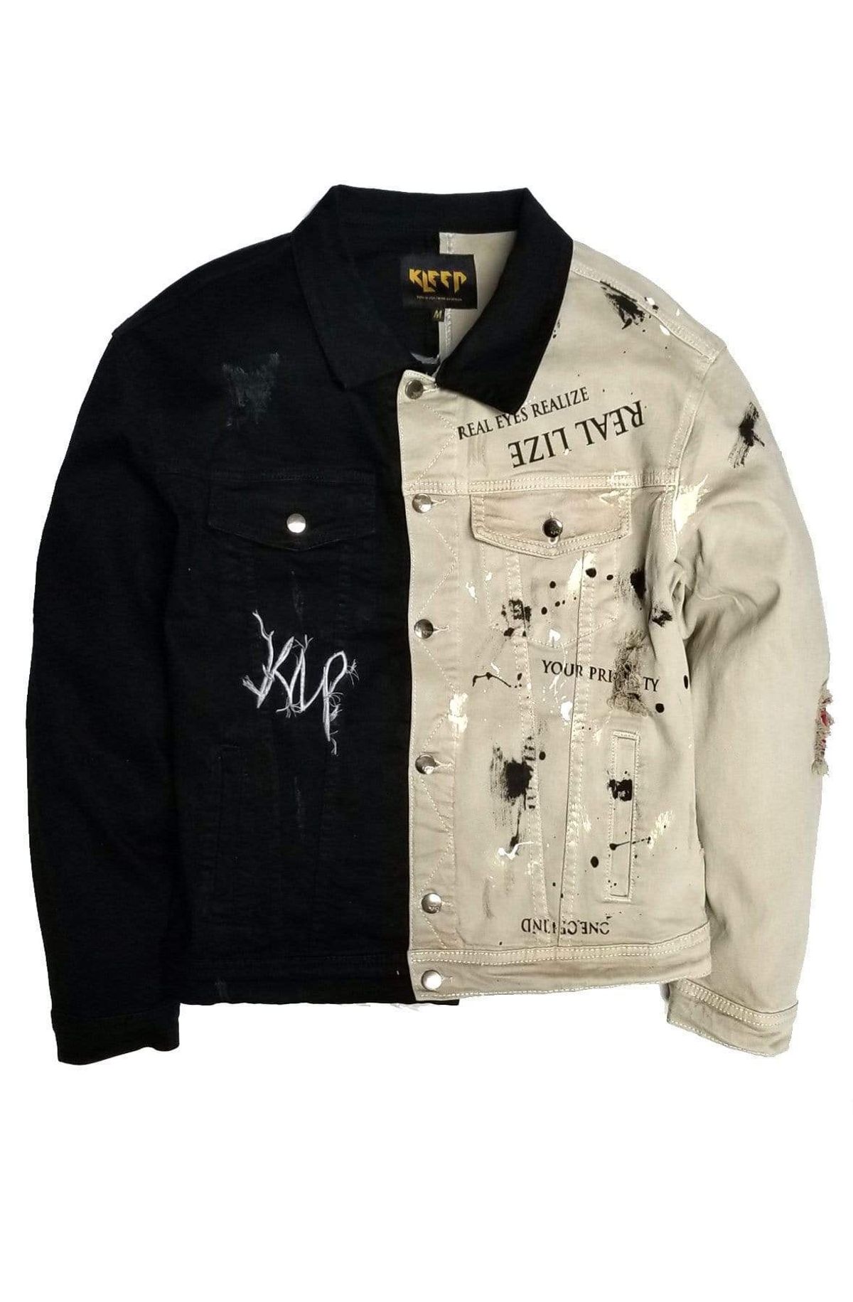 Kleep Reed Half and Half Washed Twill Jacket