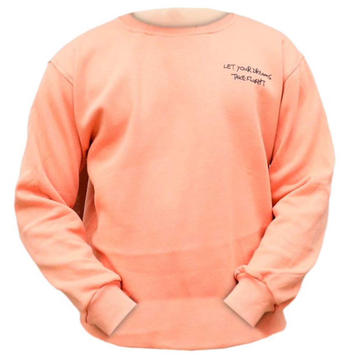 Fly Geenius Hot Air Ballon Crewneck Pink Sweatshirt