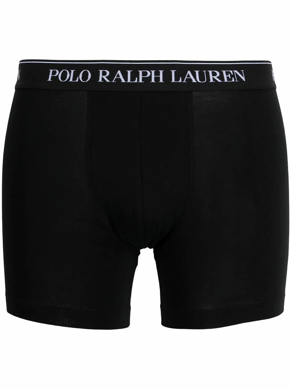 Polo Ralph Lauren Logo Waistband Black Boxer Briefs (3-Pack)